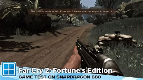 Winlator 7 1 FAR CRY 2 FORTUNE S EDITION Snapdragon 680 YouTube