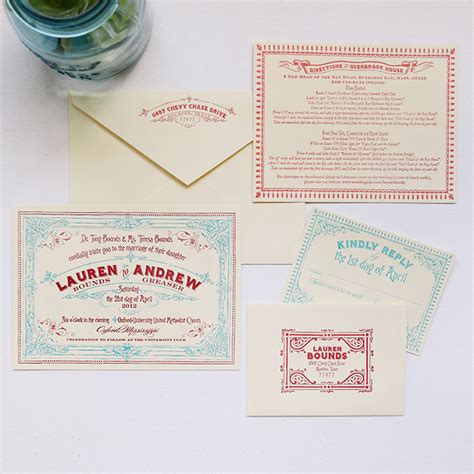 Molly | Lucky Luxe Couture Correspondence | Letterpress Wedding Stationery