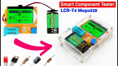 Lcr T Mega Digital Transistor Tester Esr Smart Component Meter