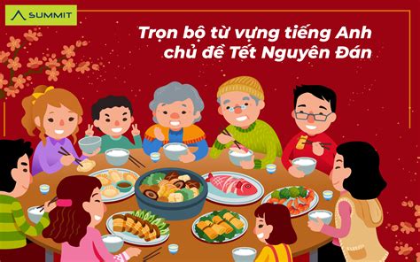 Trọn bộ từ vựng tiếng Anh cực chất chủ đề Tết Nguyên Đán - Summit Education