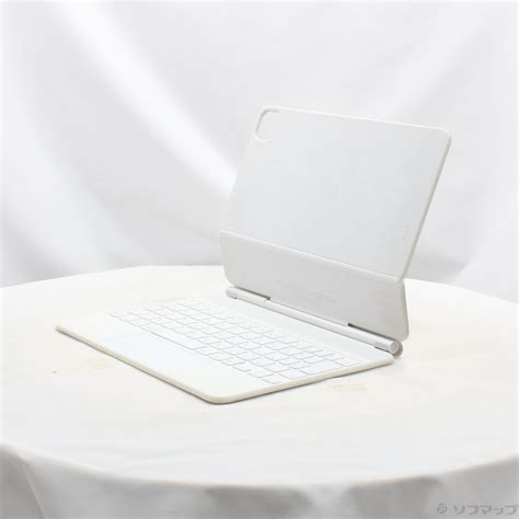 【中古】11インチ Ipad Pro 第3／2／1世代用 Magic Keyboard 日本語 ホワイト Mjqj3j／a