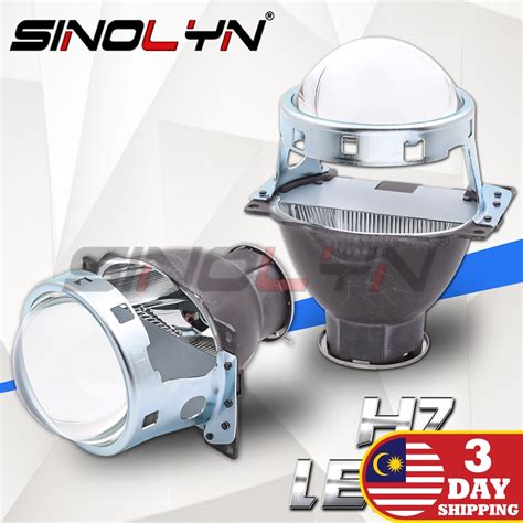 Sinolyn Single Xenon Lens Koito Q5 H7 D2S D2H LED HID Halogen Bulb 3 0