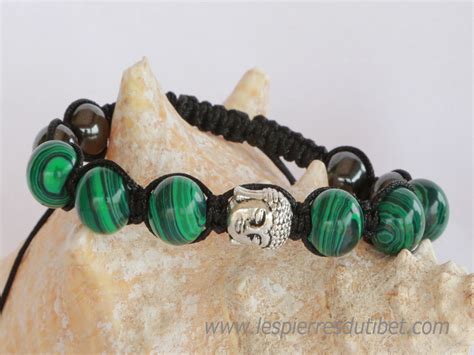 Avis De Paola S Sur Bracelet Shamballa Tib Tain Pierre Malachite