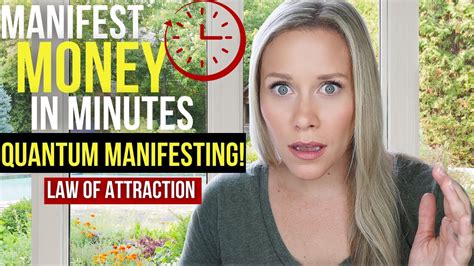 Quantum Manifesting Technique To Manifest Money Fast Law Of