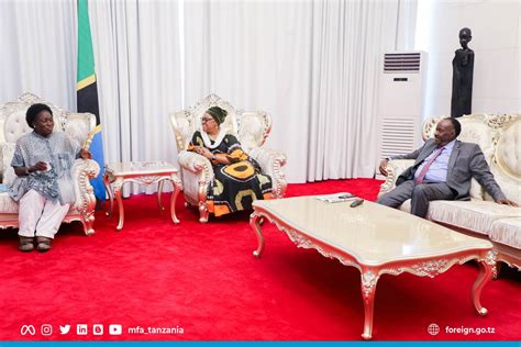 Africa Updates On Twitter Rt Mfa Tanzania First Deputy Prime