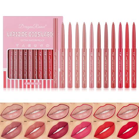 Amazon Pcs Matte Lip Liner Set Nude Matte Lip Liner And