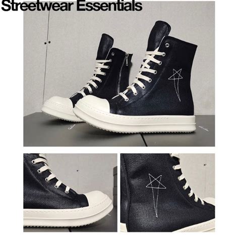 Rick Owens Pentagram Ramones - Etsy