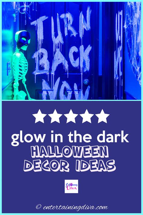 10 Easy DIY Black Light Halloween Decorations