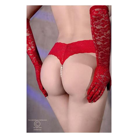 Perizoma A Filetto Sexy Per Donna Con Perle Lingerie Chilrose