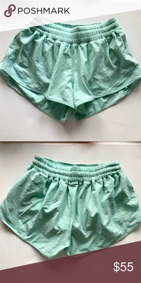 Lululemon Hotty Hot Short Ii 6 Mint Green Lululemon Hotty Hot Shorts