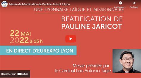 Autour de la béatification de Pauline Jaricot programmation spéciale