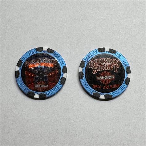 Dead Rider Poker Chip — Bourbon Street Harley-Davidson
