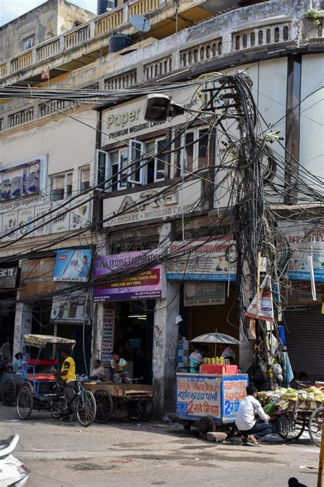 Street Life In Old Delhi India Editorial Photography Image Of Street