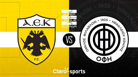 Aek Atenas Vs Ofi En Vivo Streaming Online Del Partido De La Jornada