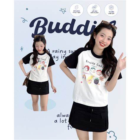 O Thun Babytee Raglan Fruity Cat Shopee Vi T Nam