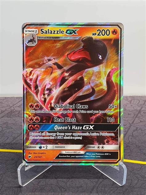 SALAZZLE GX 25 147 Ultra Rare Burning Shado Köp på Tradera