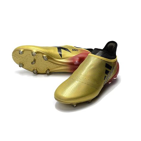 Adidas X Purespeed Fg Football Boots Gold Red Black