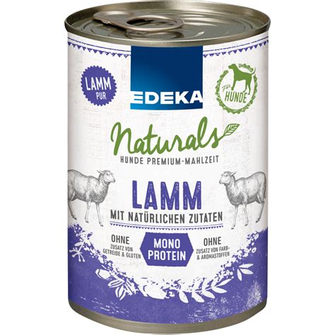 Naturals Hunde Premium Mahlzeit Lamm Pur EDEKA