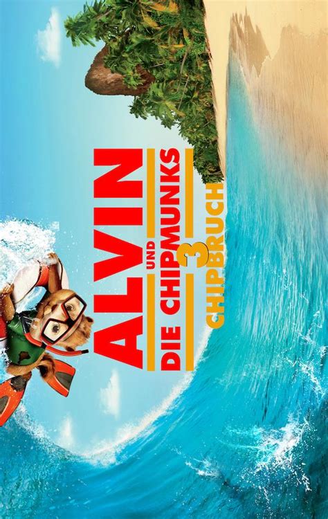 Alvin and the Chipmunks: Chipwrecked (2011) - Poster DE - 2158*3417px