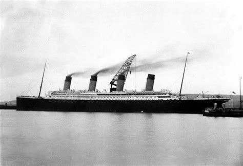 RMS Titanic In Belfast Ireland On April 1 1912 The Sea Trials Were