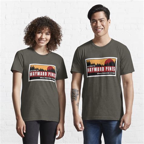 Welcome To Wayward Pines T Shirt For Sale By Hiddencorner Redbubble