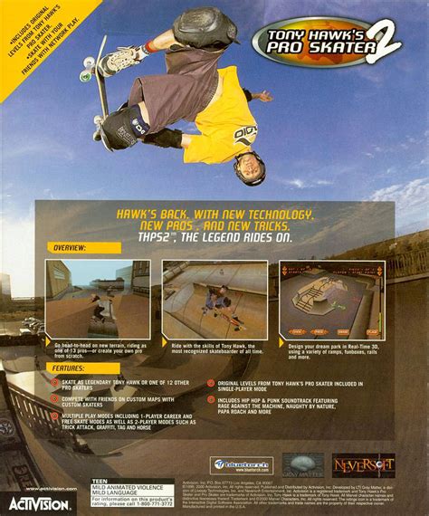 Tony Hawks Pro Skater 2 2000