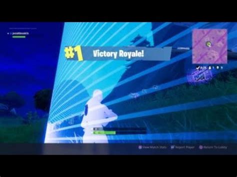 My First Solo Win Fornite Battle Royale Youtube