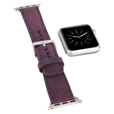 Apple Watch Strap Band // Purple (42mm) - IstanbulLeatherShop - Touch ...