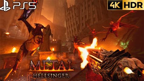 Metal Hellsinger Persephone Shotgun Gameplay Walkthrough PS5 4K