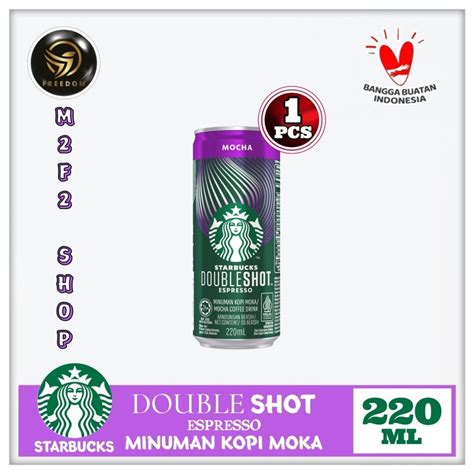 Jual Starbucks Doubleshot Espresso Mocha Coffee Kaleng Can Ml