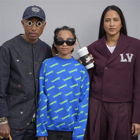 Meet Pharrell Williams's 4 Kids - Including Triplets! - POPSUGAR Australia