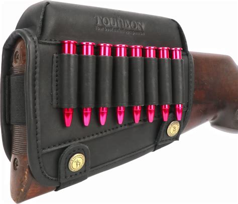 Tourbon Hunting Shooting Accessories Buttstock Ammo Cartridge Holder