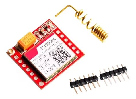 Módulo Gprs Gsm Sim800L Sim800 con antena para Arduino Meses sin interés