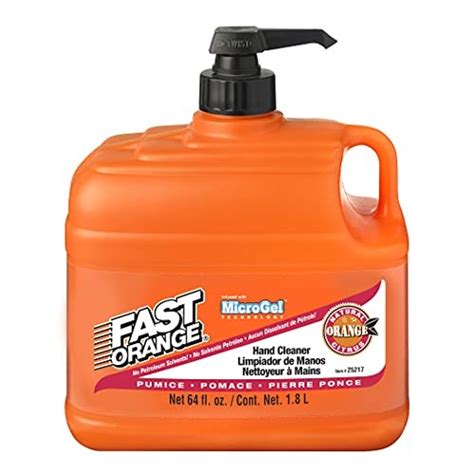 Permatex 25217 Fast Orange Pumice Lotion Hand Cleaner 1 2 Gallon