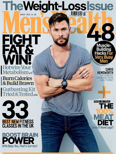 Chris Hemsworth Thor Mens Health Magazine Uk Australia March 2019 Tom Lorenzo Site 2 Tom