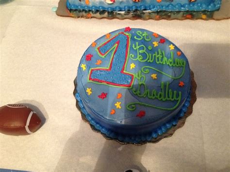 The Smash Cake From Publix Boys First Birthday Pinterest