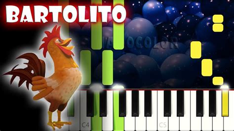 Bartolito Piano Cover Tutorial Karaoke Youtube