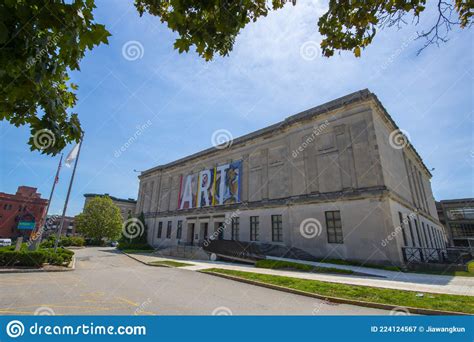 Photo About Worcester Art Museum At 55 Salisbury Street In Historic