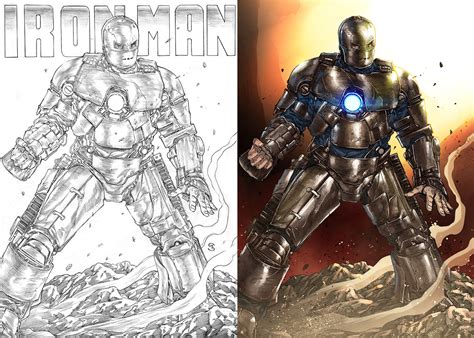 Iron Man Mark 1 Comic