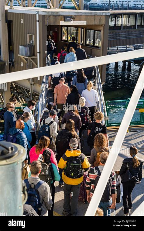 Bainbridge Island Ferry Stock Photo - Alamy