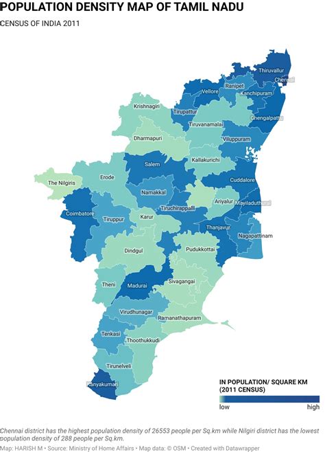 Tamil Nadu Political And Administrative Map Of Tamil Nadu 58 Off