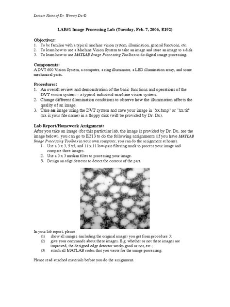 Image Processing | PDF | Matlab | Imaging