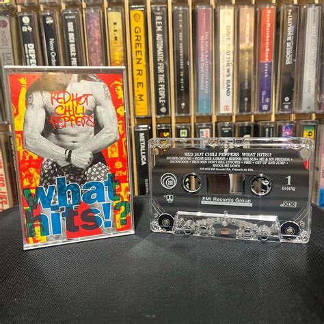 Red Hot Chili Peppers What Hits Cassette Tape Used Dead Ahead Records
