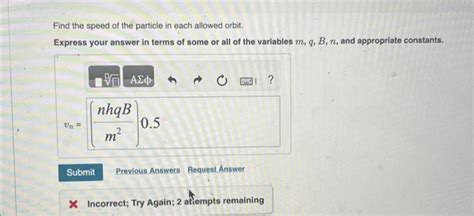 Solved Consider A Particle Of Mass M Charge Q And Constant Chegg