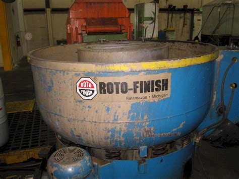 Roto Finish Spiratron Extended Rouge Vibratory Finishing Machine