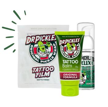 Dr. Pickles: Dr Pickles Tattoo Aftercare & Lifestyle Products!