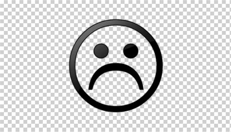 Tristeza cara fruncir el ceño sonriente cara deprimida s emoticon