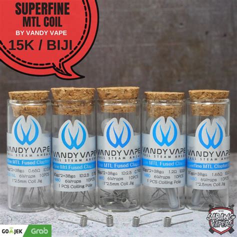 Jual Superfine Mtl Fused Clapton Coil Ni Pcs By Vandy Vape