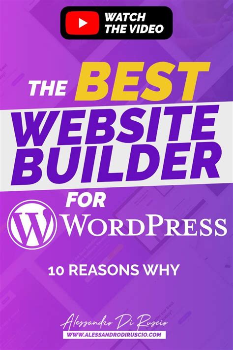 The Best Website Builder For Wordpress