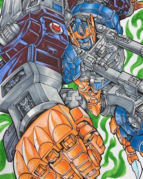 Optimus Primal And Optimal Optimus Transformers And More Drawn By